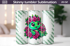 Animals Tumbler Bundle | Cute Animals Floral Tumbler Wrap Product Image 24