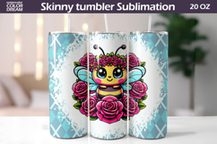 Animals Tumbler Bundle | Cute Animals Floral Tumbler Wrap Product Image 27