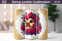 Animals Tumbler Bundle | Cute Animals Floral Tumbler Wrap Product Image 9