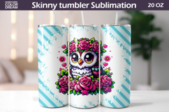 Animals Tumbler Bundle | Cute Animals Floral Tumbler Wrap Product Image 12
