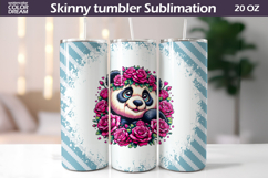 Animals Tumbler Bundle | Cute Animals Floral Tumbler Wrap Product Image 13