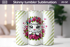 Animals Tumbler Bundle | Cute Animals Floral Tumbler Wrap Product Image 15