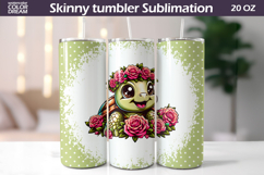 Animals Tumbler Bundle | Cute Animals Floral Tumbler Wrap Product Image 18