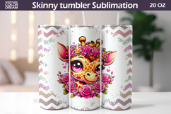 Animals Tumbler Bundle | Cute Animals Floral Tumbler Wrap Product Image 21