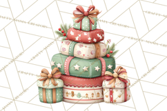 Christmas Animal Santa and Elves Mini World Clipart PNG Product Image 4
