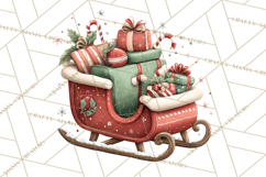 Christmas Animal Santa and Elves Mini World Clipart PNG Product Image 5