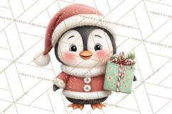 Christmas Animal Santa and Elves Mini World Clipart PNG Product Image 3