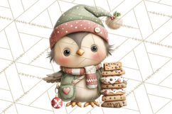 Christmas Animal Santa and Elves Mini World Clipart PNG Product Image 5