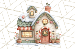 Christmas Animal Santa and Elves Mini World Clipart PNG Product Image 3