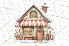 Christmas Animal Santa and Elves Mini World Clipart PNG Product Image 2
