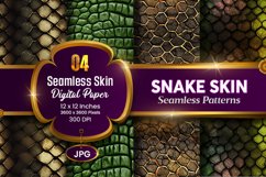 Animal Seamless Skin Digital Paper, Animal digital paper Product Image 1