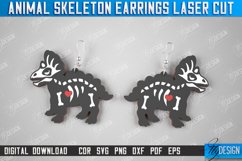 Animal Skeleton Earring Bundle |Halloween Earrings Laser Cut Product Image 3
