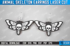 Animal Skeleton Earring Bundle |Halloween Earrings Laser Cut Product Image 6