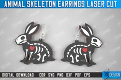 Animal Skeleton Earring Bundle |Halloween Earrings Laser Cut Product Image 8