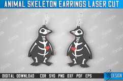 Animal Skeleton Earring Bundle |Halloween Earrings Laser Cut Product Image 10