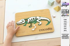 Animal Skeleton Laser Cut | Anatomy Puzzles | Learning Bones Product Image 1