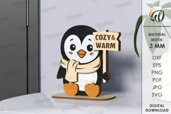 Animal Stand Decors Bundle Laser Cut. Home Decor SVG Product Image 5