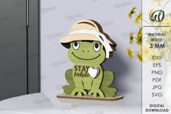 Animal Stand Decors Bundle Laser Cut. Home Decor SVG Product Image 7