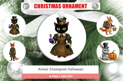 Ornament Steampunk Halloween Animals Product Image 1
