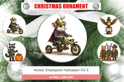 Ornament Steampunk Halloween Animals Product Image 1