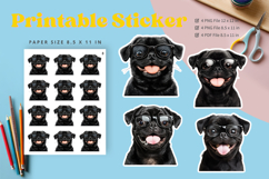 Dog Sticker Printable Funny Dog Meme Sticker Animal Pet_1 Product Image 1