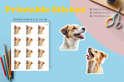 Dog Sticker Printable Funny Dog Meme Sticker Animal Pet_6 Product Image 1
