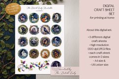 Night Animals Craft Sheets - 3 Printable JPEG Files Product Image 2