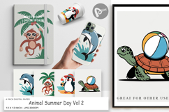 Digital Paper Summer Day Animal Product Image 1