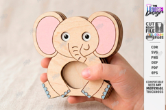 Wooden Animal Toy Laser Cut Bundle | Push Toy | Kids Laser Product Image 5