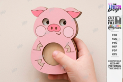 Wooden Animal Toy Laser Cut Bundle | Push Toy | Kids Laser Product Image 6