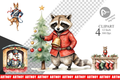 Animal Toy Soldiers Clipart Product Image 1