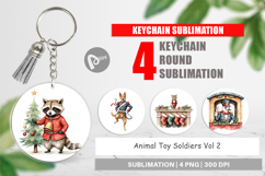 Keychain Animal Toy Soldiers Product Image 1