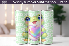 Animal Valentine Tumbler | Frog Heart Tumbler Product Image 1