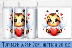 Animal - holding heart in hands. Tumbler Wrap | 20 oz. Product Image 1