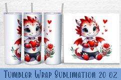 Animal - holding heart in hands. Tumbler Wrap | 20 oz. Product Image 1