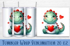 Animal - holding heart in hands. Tumbler Wrap | 20 oz. Product Image 1