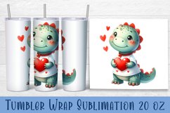Animal - holding heart in hands. Tumbler Wrap | 20 oz. Product Image 1