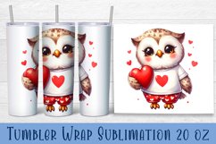 Animal - holding heart in hands. Tumbler Wrap | 20 oz. Product Image 1
