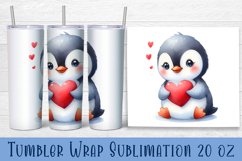 Animal - holding heart in hands. Tumbler Wrap | 20 oz. Product Image 1