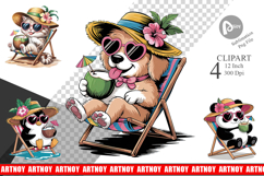 Vacation Animal Clipart Product Image 1