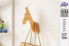3D Animal Wall Hooks Laser Cut Bundle | Wall Hanging | CNC Product Image 4