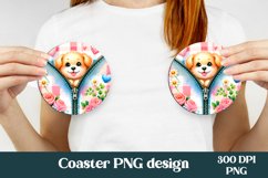 Animal car coaster | Dog car coaster design Product Image 1