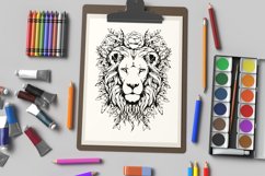 Coloring Page For Kids Animals and Flowers Product Image 2