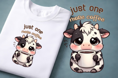 Coffee Mood Animal Clipart | Introvert Coffee Quote Design Product Image 1