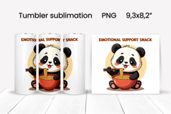 Funny animal food tumbler | Sarcastic quotes animal tumbler Product Image 1