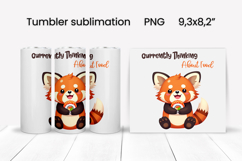 Funny animal food tumbler | Sarcastic quotes animal tumbler Product Image 1