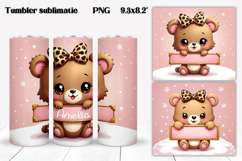 Christmas tumbler wrap design | Add your name tumbler PNG Product Image 1