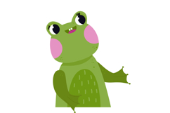 12 Cute Cartoon Forest &amp; Safari Animals Clipart Set Product Image 3