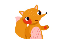 12 Cute Cartoon Forest & Safari Animals Clipart Product Image 4