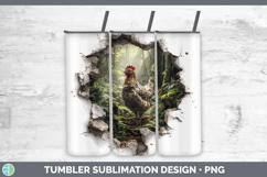 GorgeousAnimals 3D Hole Tumbler design.